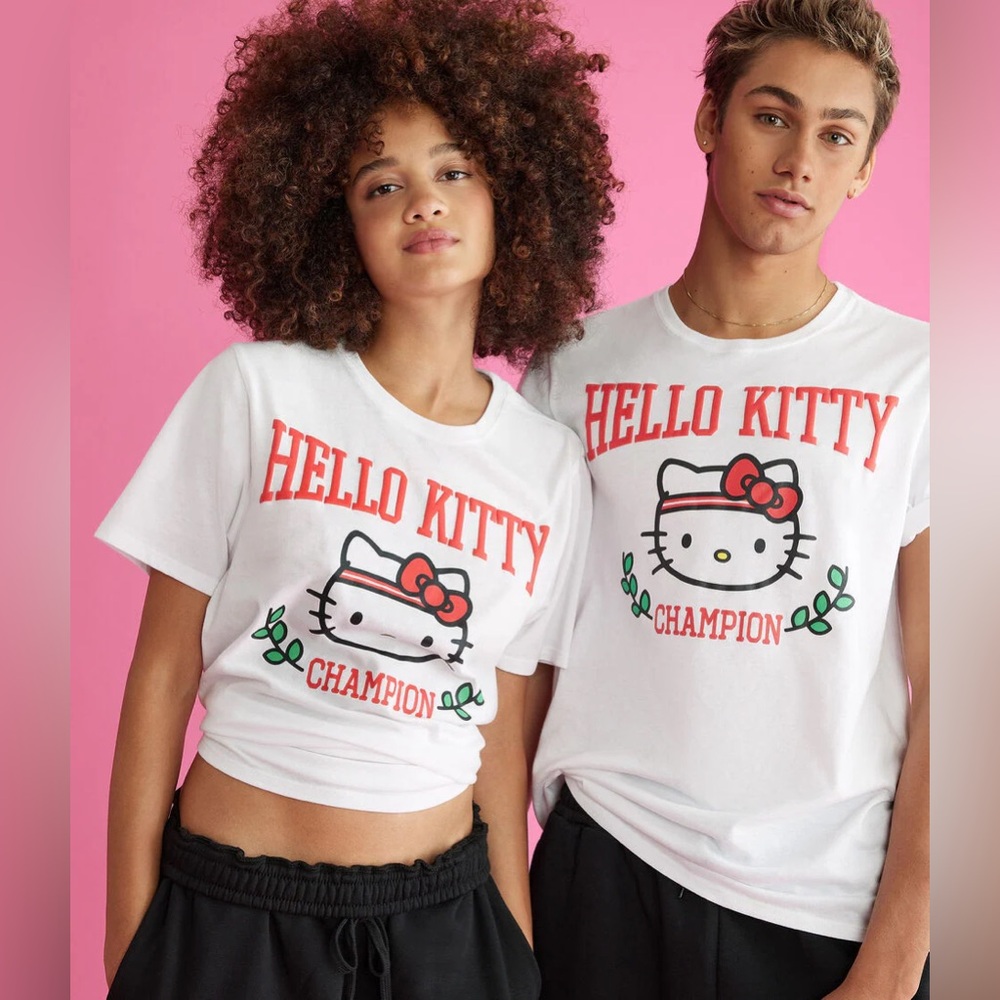 Aeropostale Hello Kitty White T-Shirt